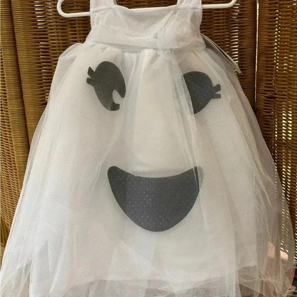 Halloween Girls Light-Up Ghost Tutu Dress Costume-NWT-Size 7/8-Pottery Barn Kids - Picture 5 of 9